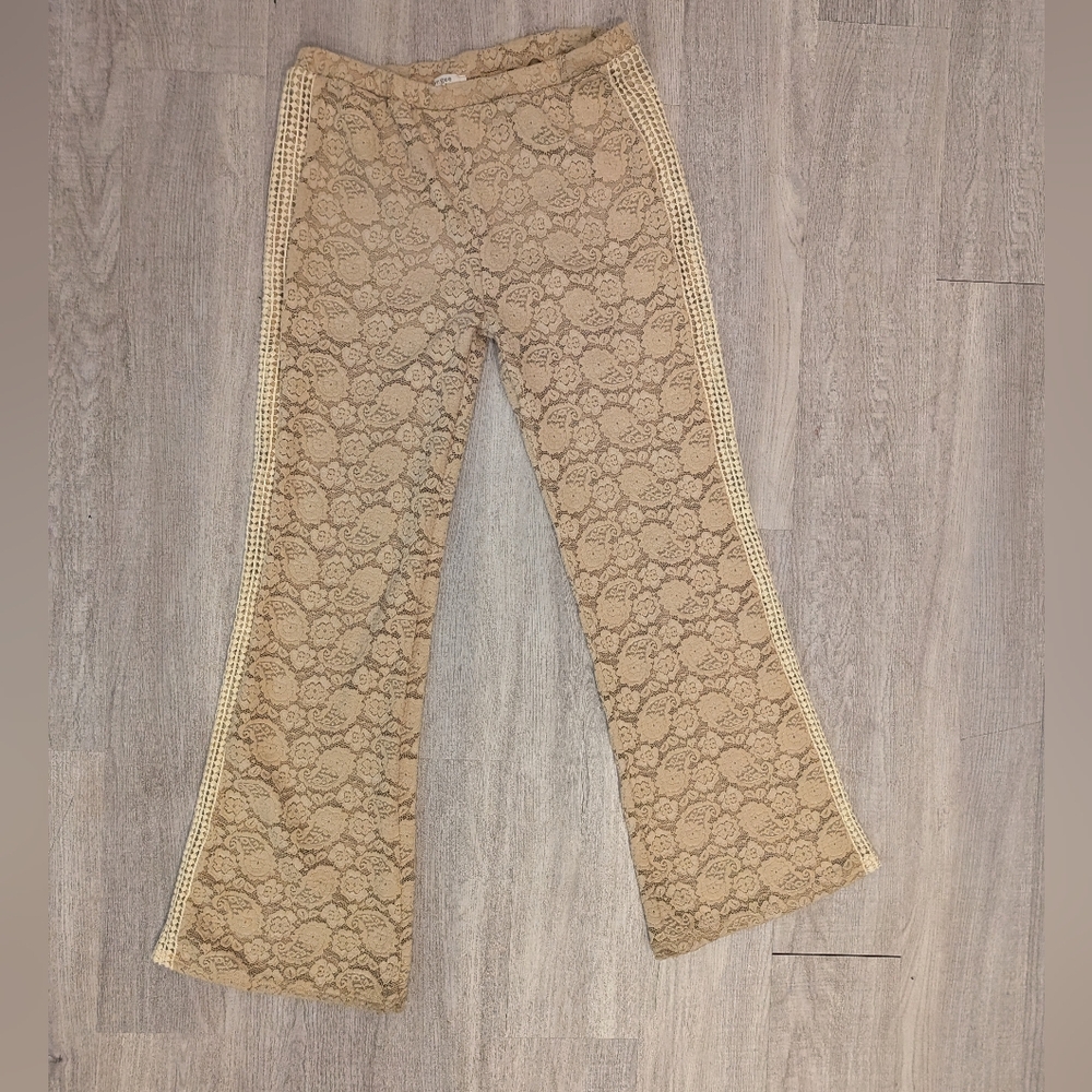 Umgee lace bell-bottoms